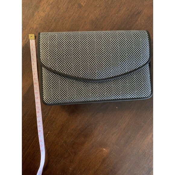 Jim Thompson Formal Bag Silver Black Patterned - Picture 2 of 7